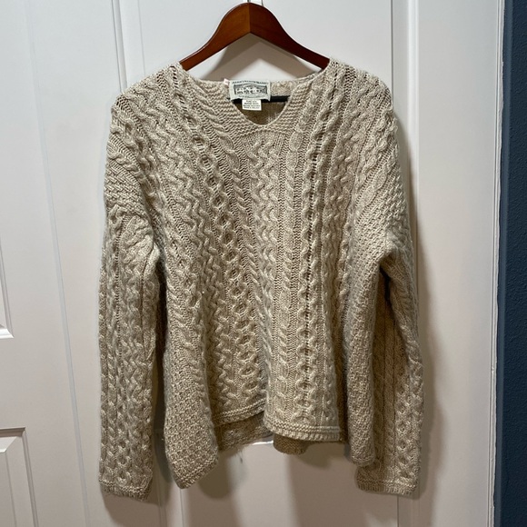 Aran Street Market Sweaters - Aran Street Market Sweater 100% Marino Wool XL